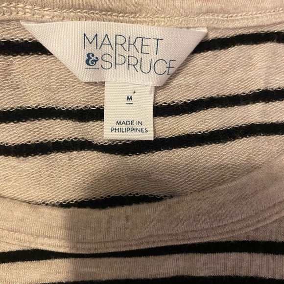 market&spruce long sleeve top size Medium - Picture 3 of 5